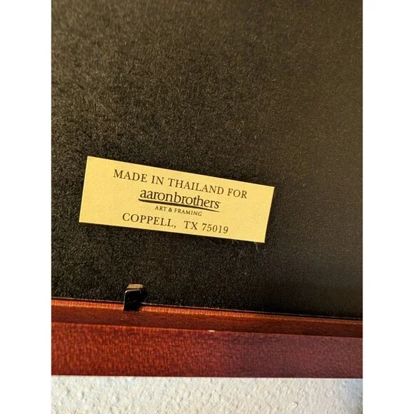 Disney Precious Moments Minnie & Alice 15x19 Framed Art Aaron Brothers Teacup - Picture 10 of 16